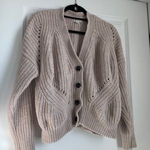 American Eagle Plush Button Down Cardigan